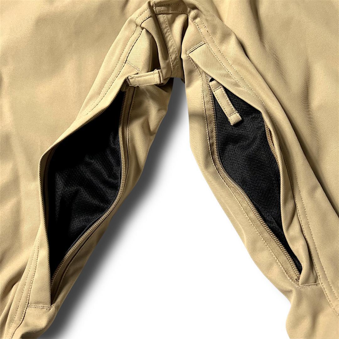 ベージュ パーリーゲイツ 定3.9万 防汚防水防風 ストレッチ スノーウェア M