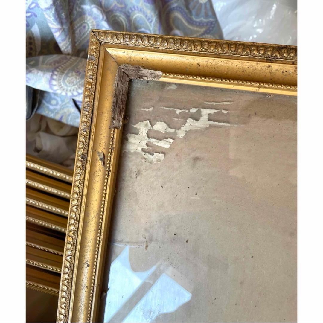 ◆額縁 金縁 まとめ売り10個 アンティークインテリア ゴールドゴージャス④