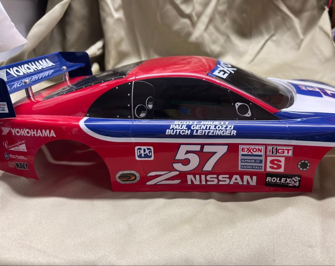 Nissan Z ラジコンボディシェル EXXON YOKOHAMA