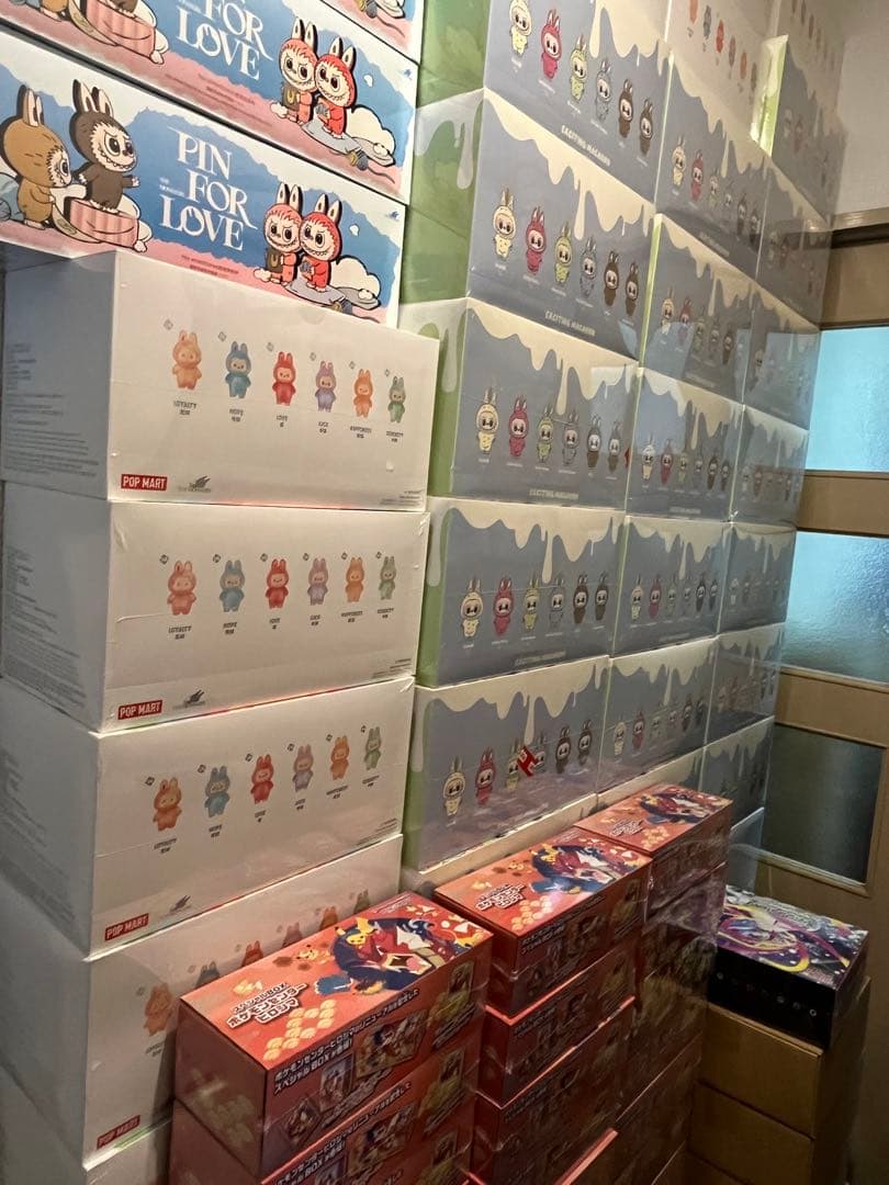 ラブブ PIN FOR LOVEぬいぐるみ(N-Z) アソートボックス 5box