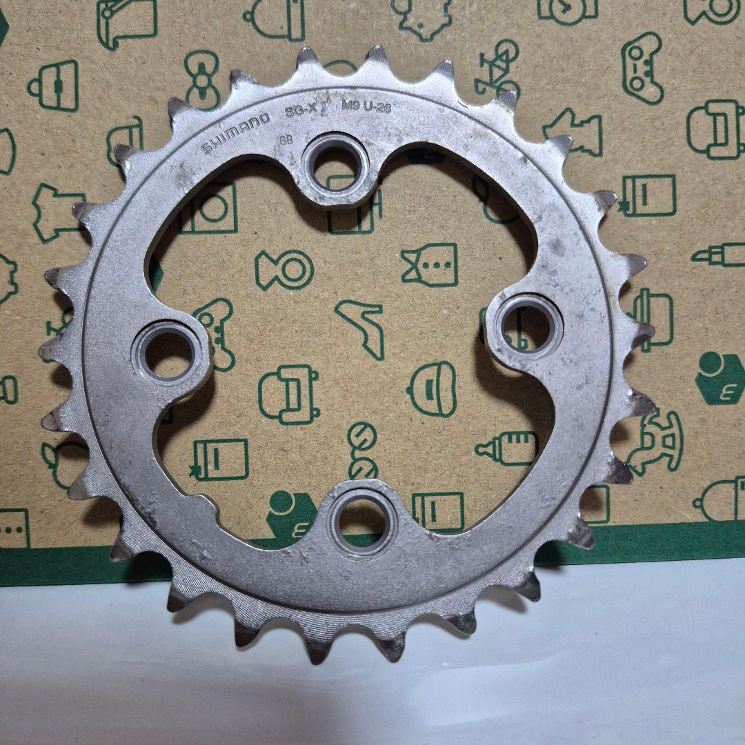 中古使用品　Shimano Deore XT クランクセット