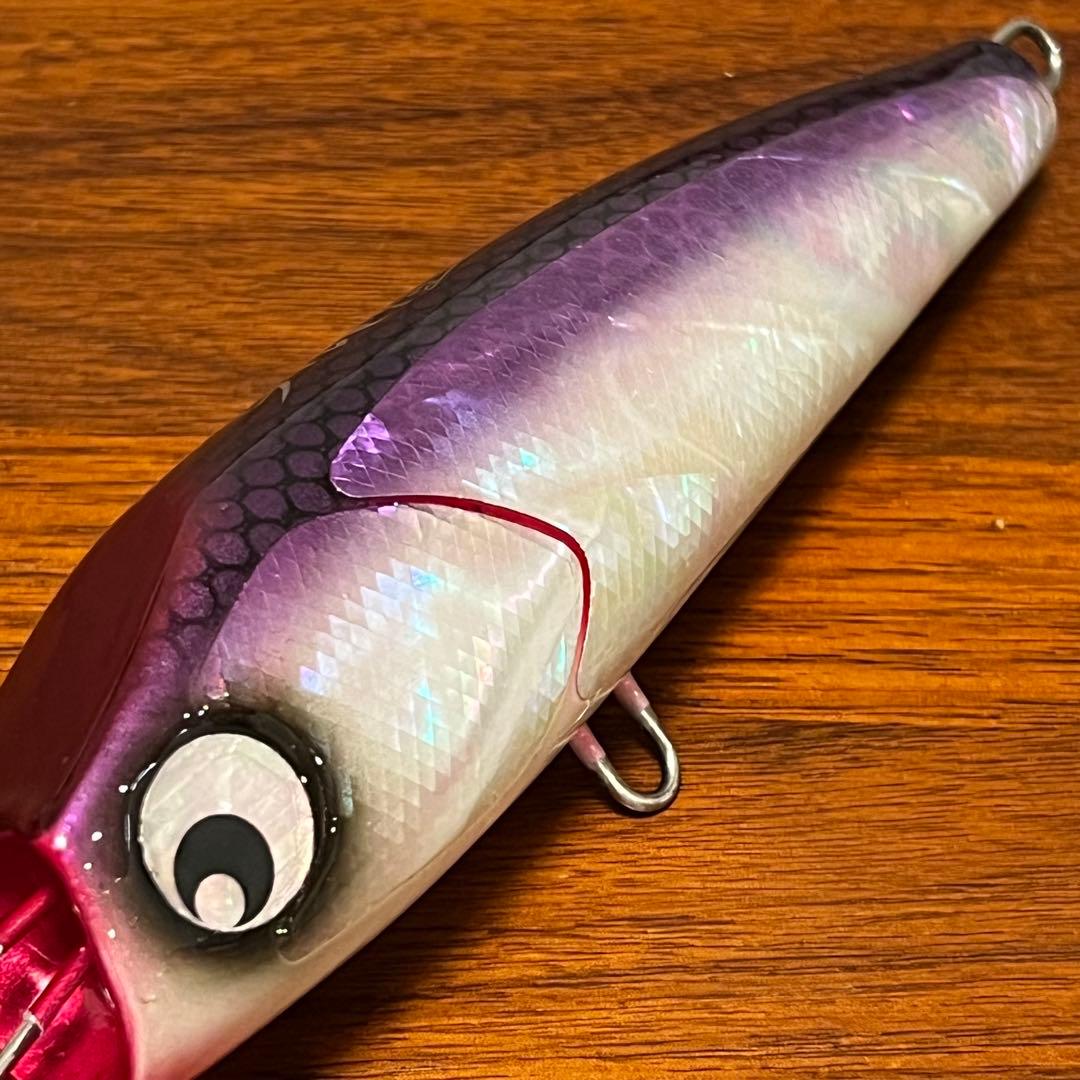 美品 アトール ジュリア 148 パール紫夜光貝 レアカラー