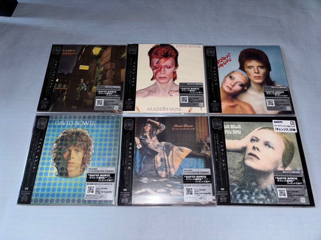 David Bowie 紙ジャケ 6枚 セット 特典 BOX デヴィッド・ボウイ