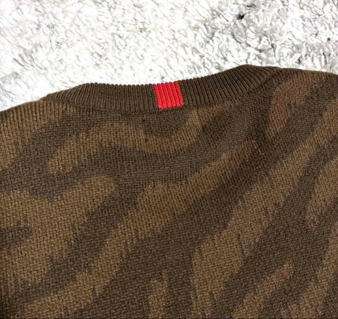 新品　NEW BALANCE GOLF メンズ ゴルフニット　総柄　　サイズ7