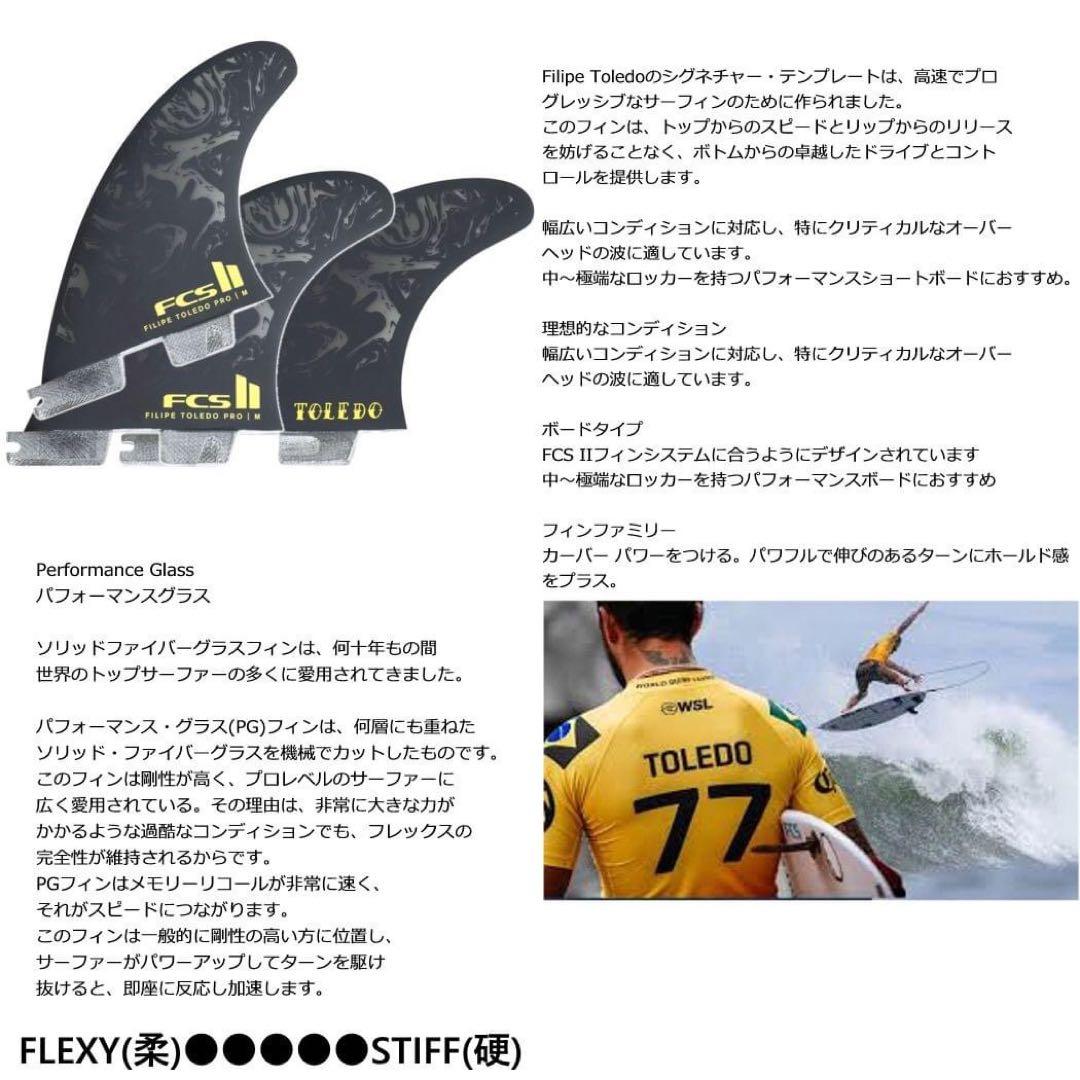 FCS2 FCS 2 エフシーエス フィリペ トレド トライ 3フィン L