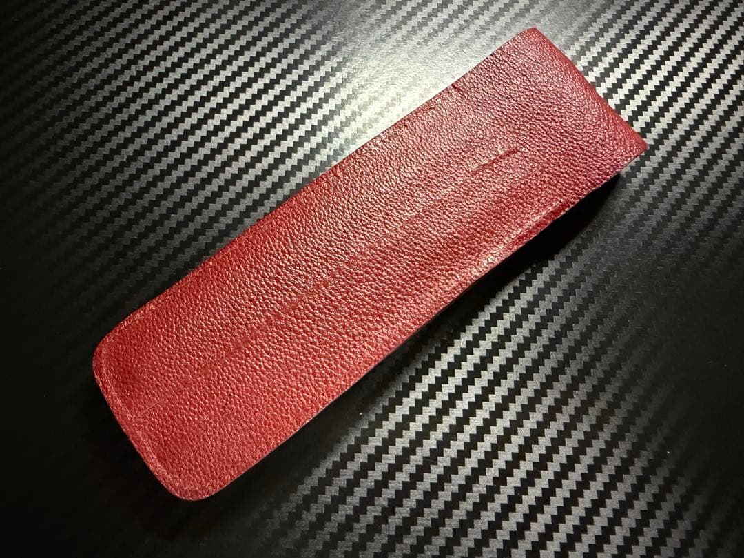 極美品 Mont Blanc ペンケース 2本差し ブラウン