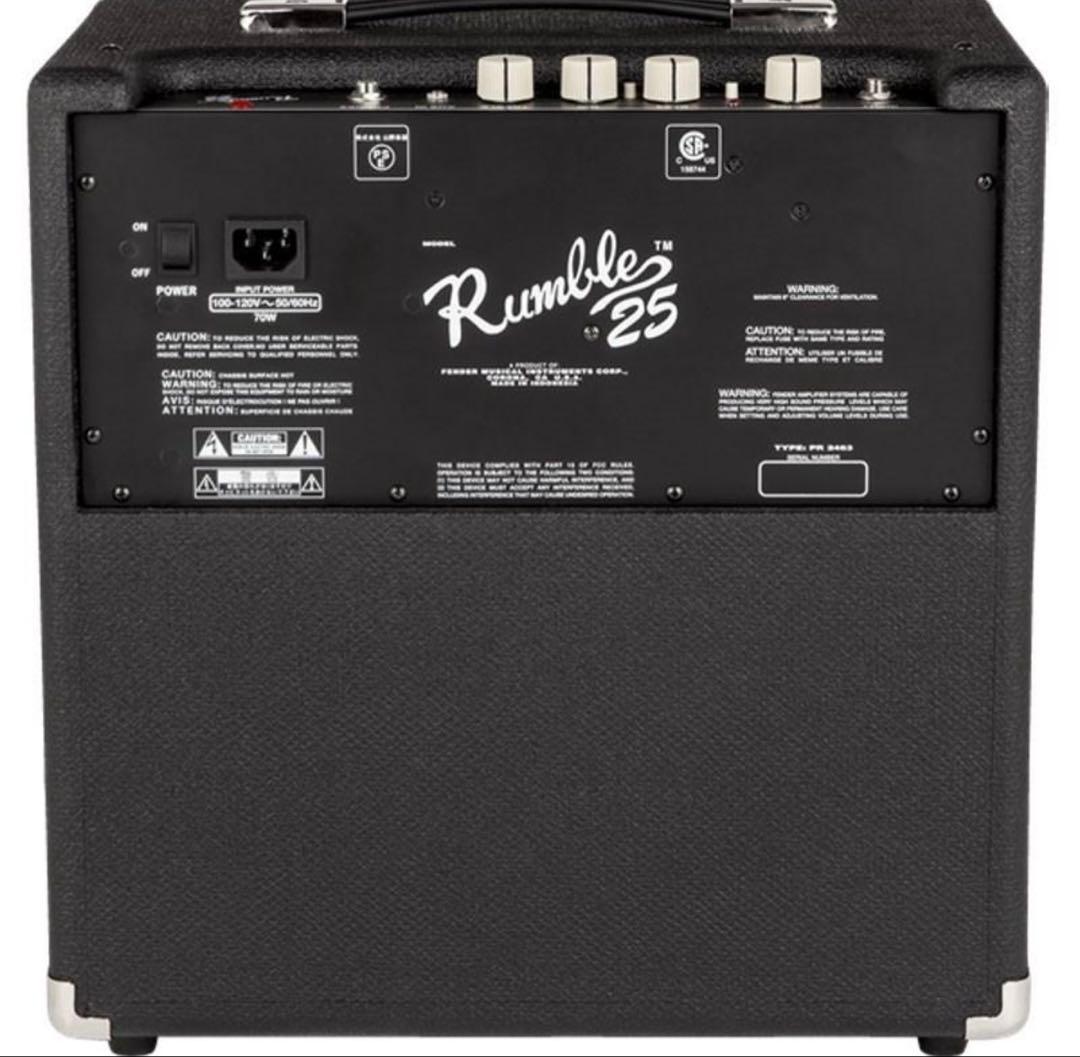 ベース Fender USA Rumble 25 (V3)