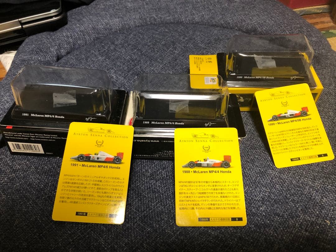 1/64 アイルトンセナ ワールドチャンピオン コレクション カスタム