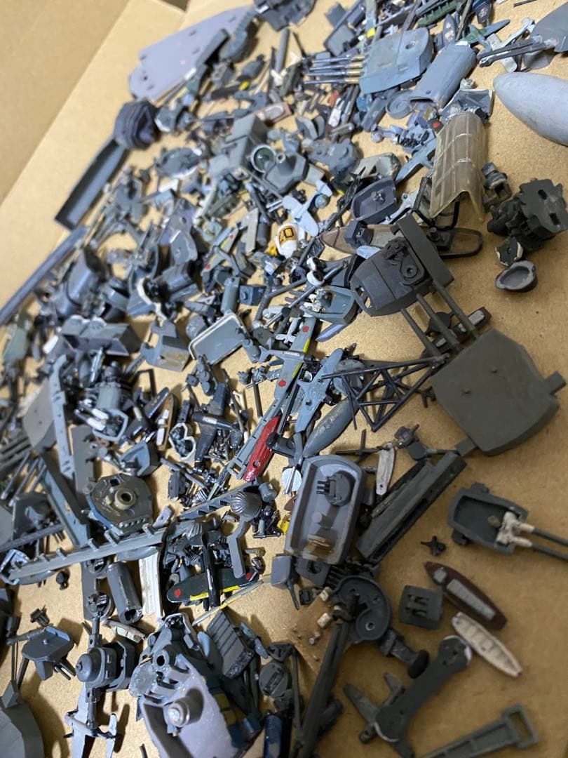 戦艦　軍艦　ジャンク　プラモデル　模型　ウォーターライン　戦艦まとめ　ミリタリー