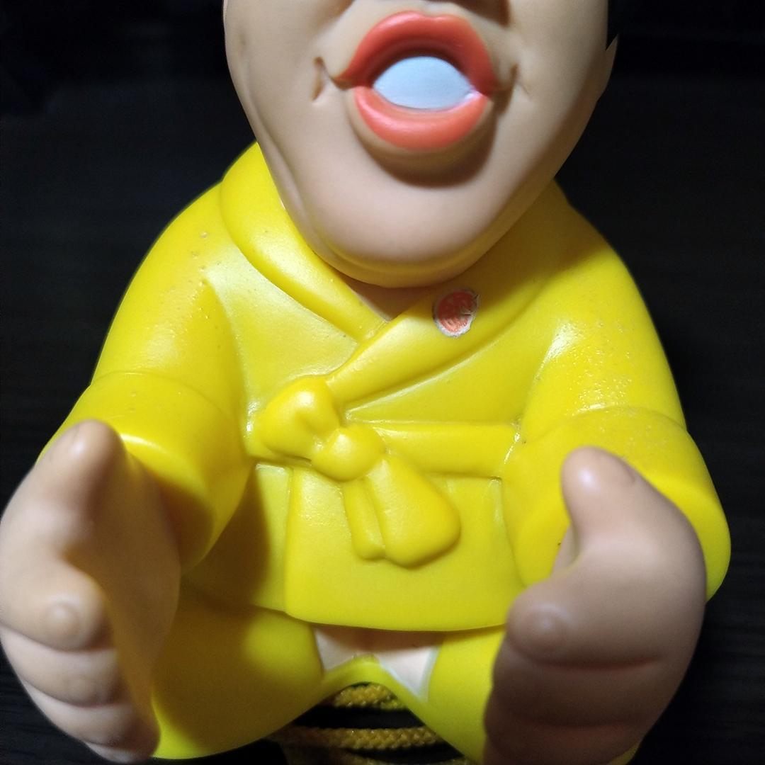 ゆ*け様 萩本欽一 欽ちゃん ソフビ 当時物 企業物