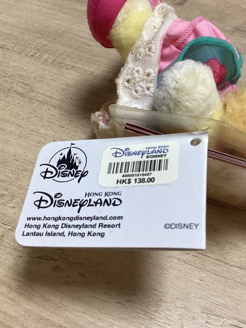 クッキーアン　ぬいぐるみキーチェーン　香港　春　スプリング　ディズニー