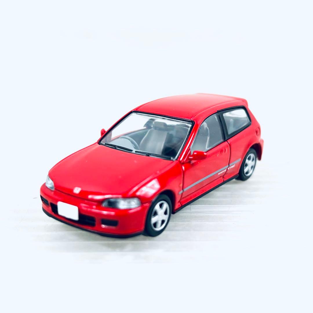 トミカリミテッドヴィンテージネオ　Honda シビック SiR-II 赤　青　黄