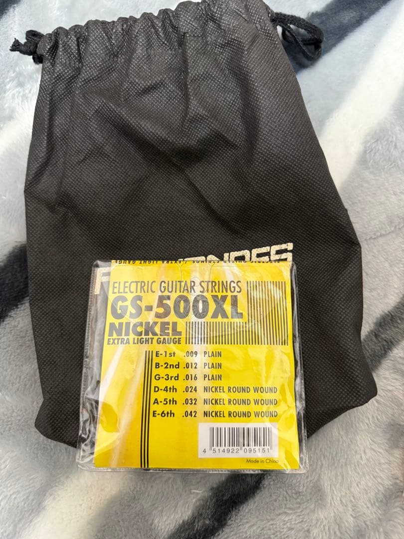 BUSKER'S ブラック エレキギター レスポールタイプ