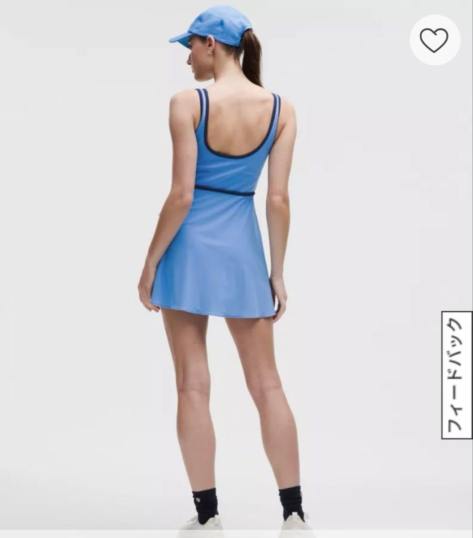 lululemon ラップフロント テニスドレス