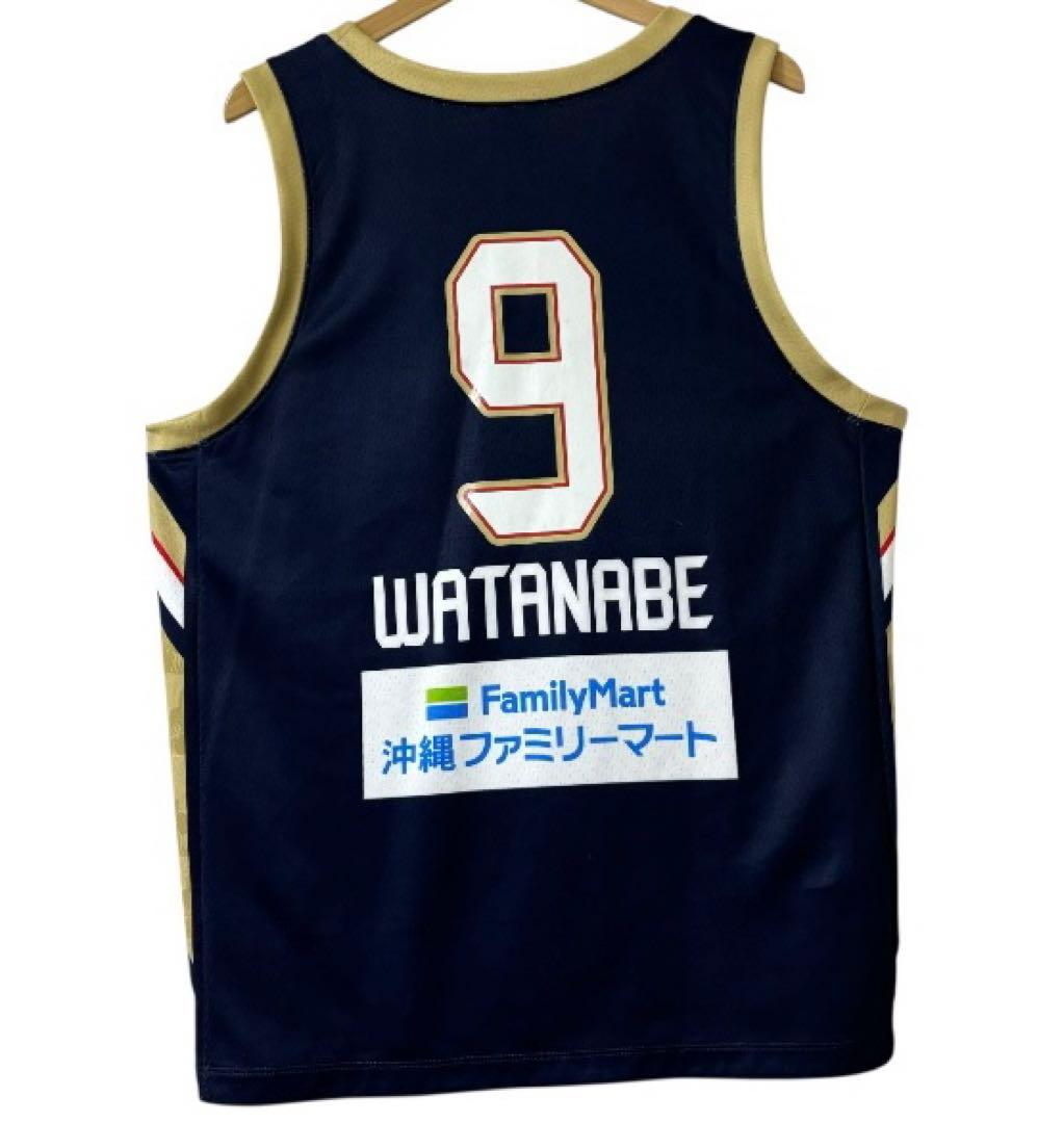 【美品】琉球ゴールデンキングス レプリカ ユニフォーム #9 バスケット　L