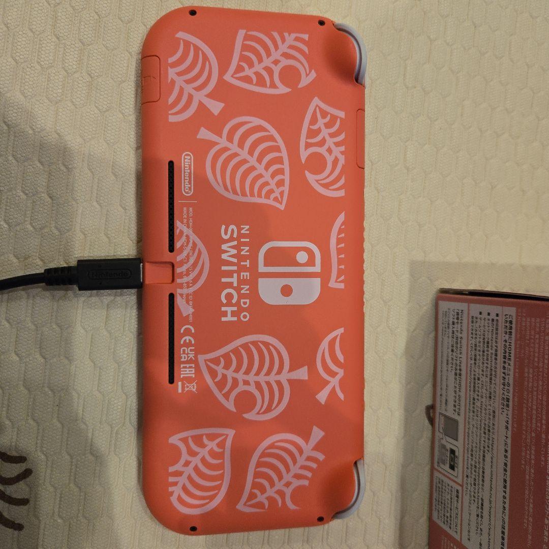 美品　　Nintendo　Switch　Lite　しずえアロハ柄