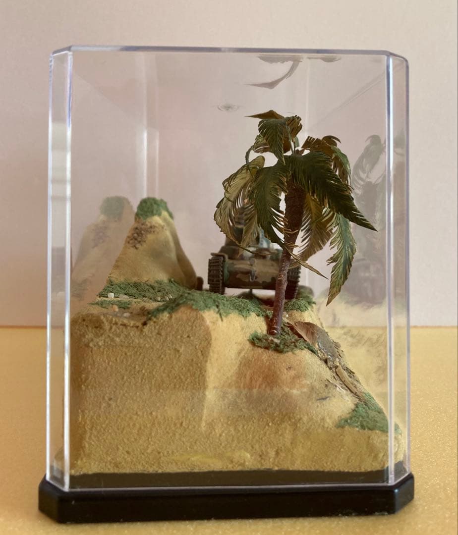 ジオラマ 1/76 日本陸軍97式中戦車改チハ