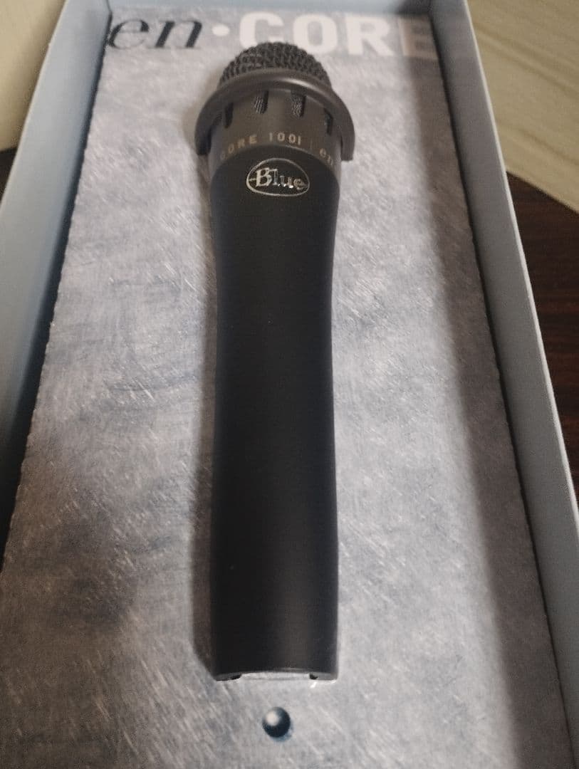【レア物美品】BLUE ダイナミックマイク enCORE 100i black