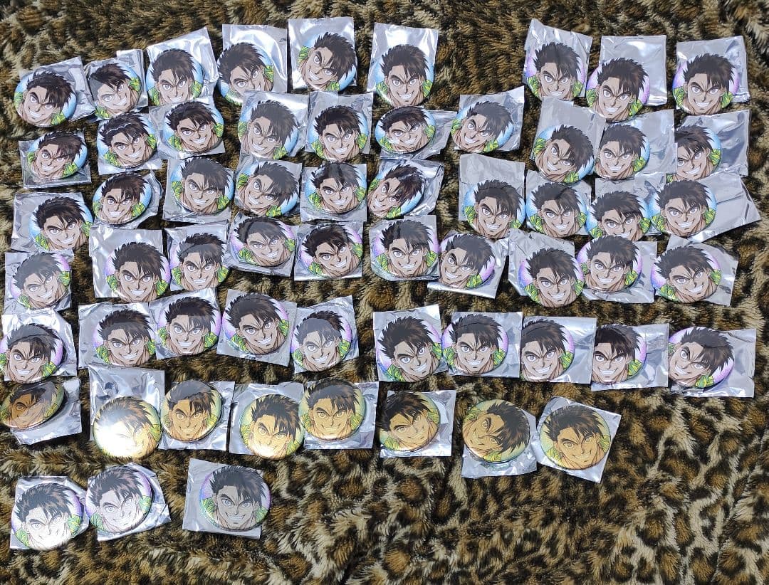 ケンガンアシュラ　ケンガンオメガ　缶バッチ　60個セット　サーパイン