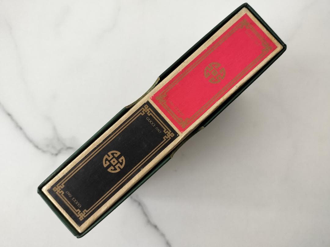 プ*ん様 【未開封】GUCCI トランプ2個 ボックス付き　オールドグッチ　ビン