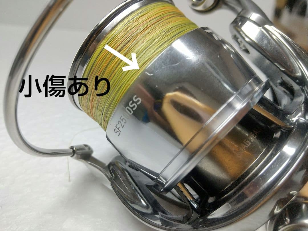 完品！未登録！ハンドル未使用！ ダイワ 23イグジスト SF 2500 SS