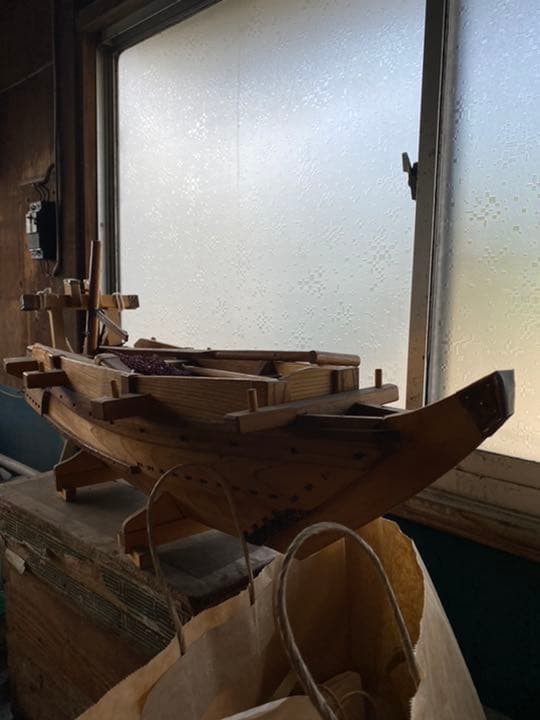 漁船模型（手作り）