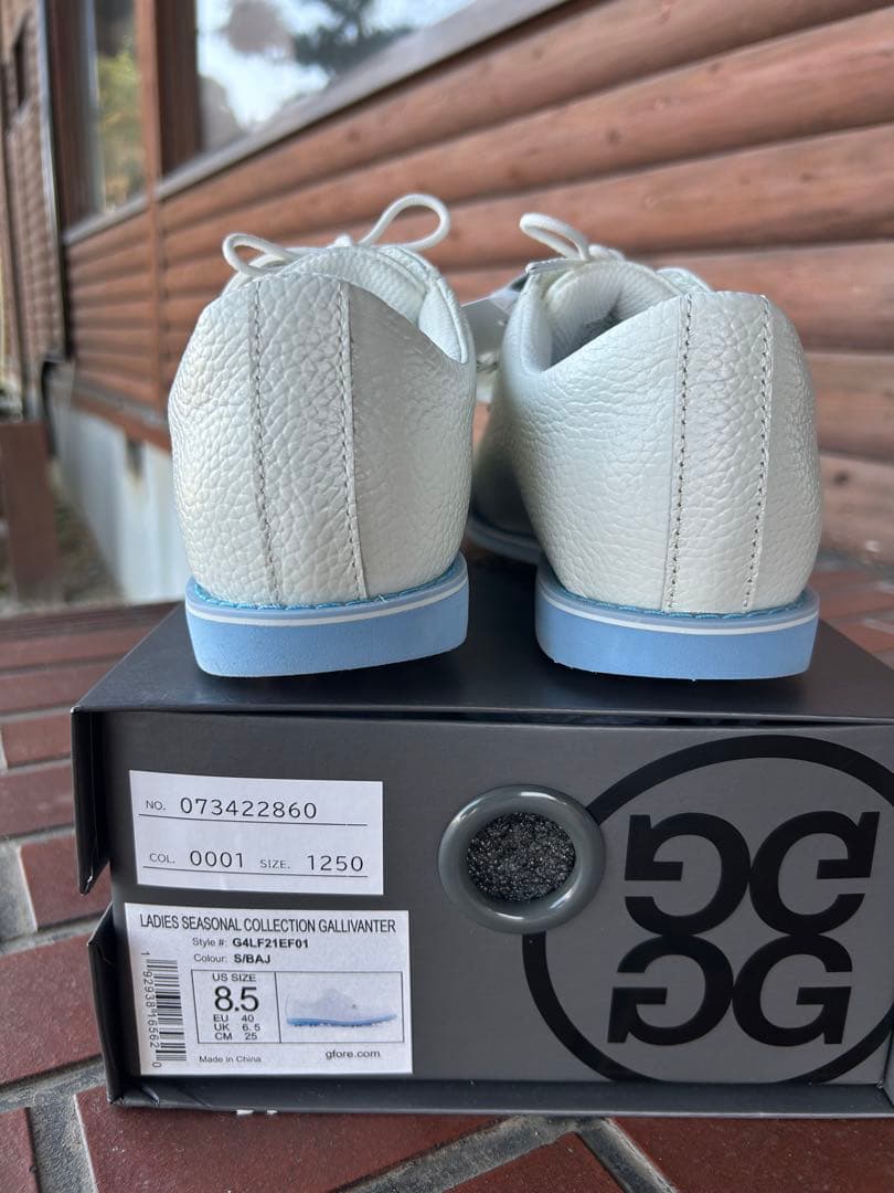 G/FORE ホワイト ゴルフシューズ