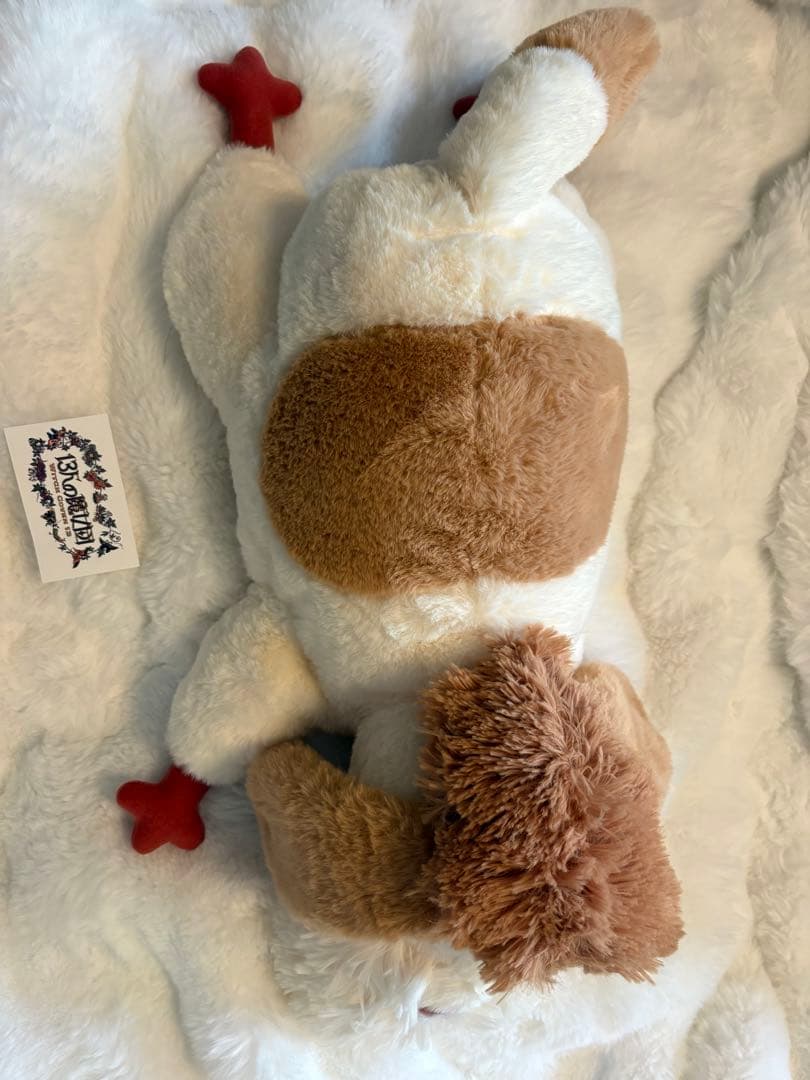 ジブリパーク　限定　魔女の谷　ハウルの動く城　ヒン　ぬいぐるみ　新品タグ付き