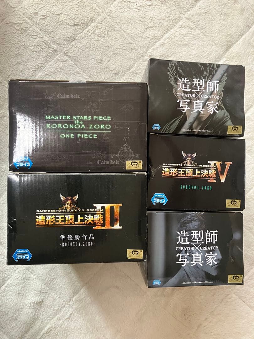 ☆新品未開封品☆ワンピース ロロノア・ゾロ フィギュア 5体セット【送料込み】