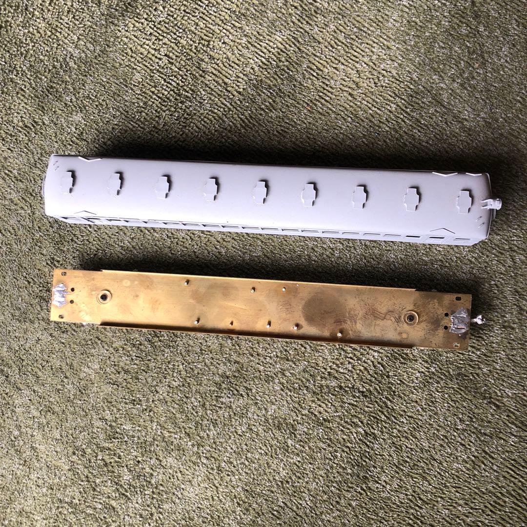 アダチ　参急ク3100形 電車バラキット、組立途中。