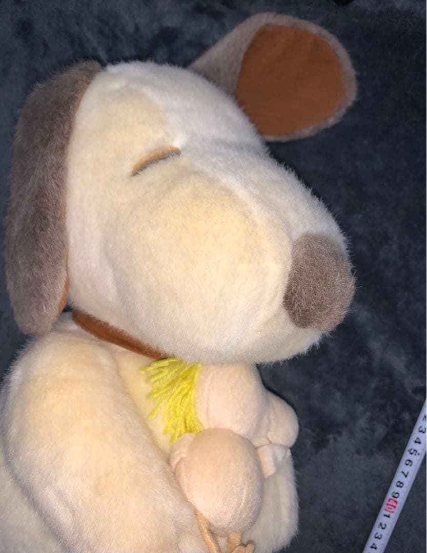 SNOOPY スヌーピー ウッドストック ぬいぐるみ ベージュ BIGぬいぐるみ