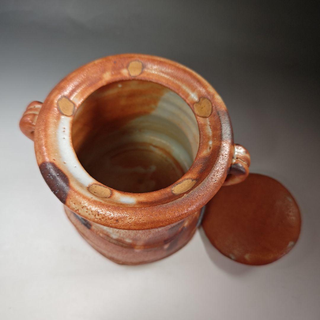 イ372 水指『養心窯元　樋口雅之作』『志野水指　共箱』茶道具