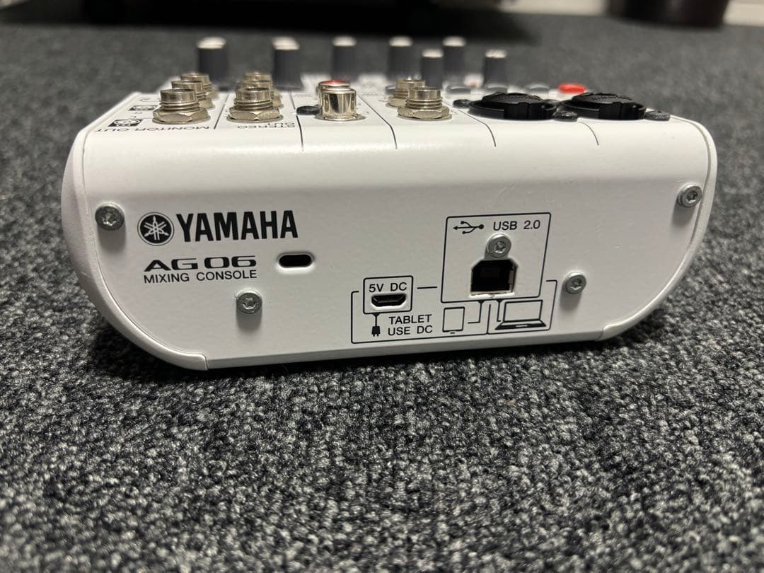 【アイス】YAMAHA AG06 ミキシングコンソール