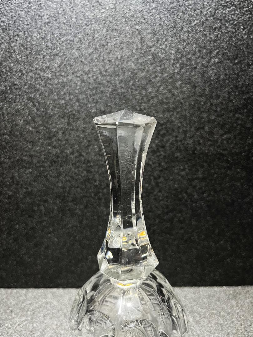 ヴィンテージ　西ドイツ　クリスタル ベル　ハンドベル　インテリア　オブジェ