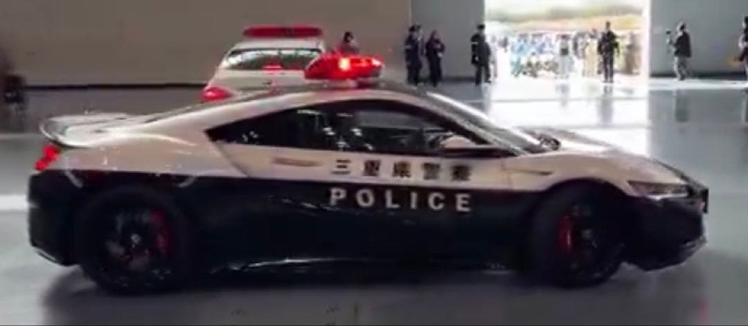 Honda NSX POLICE CAR 1/62 本田　ホンダ　パトカー