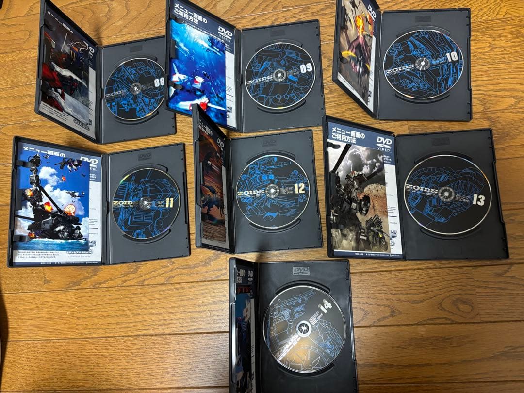 ZOIDS DVD 全14巻セット　ポストカード付き