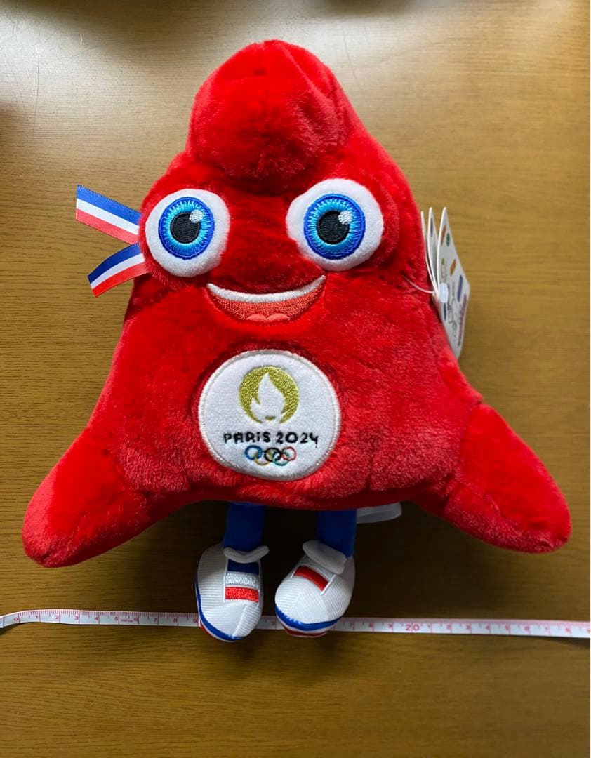 パリ2024 オリンピック マスコットキャラクター フリージュ ぬいぐるみ