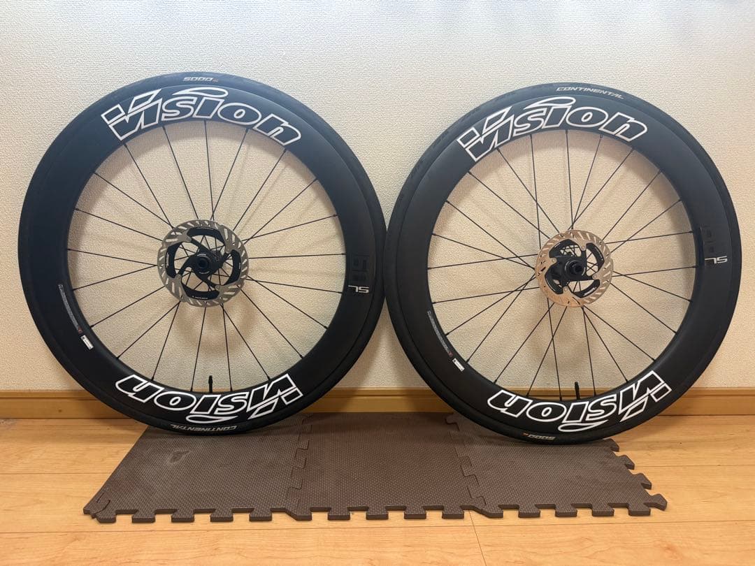 【美品】VISION METRON 60 SL DISC ホイールセット