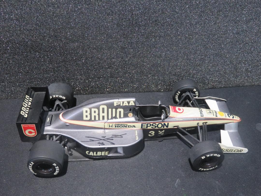 新春特別セール✨超貴重品✨プラモデル中島悟実筆サイン入りF-1ティレルHONDA