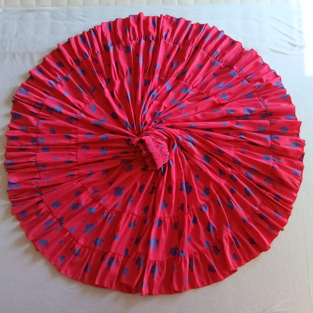 ジプシースカート　ヒップスカーフ　ボレロ　4点セットステ―ジ衣装　ロマ