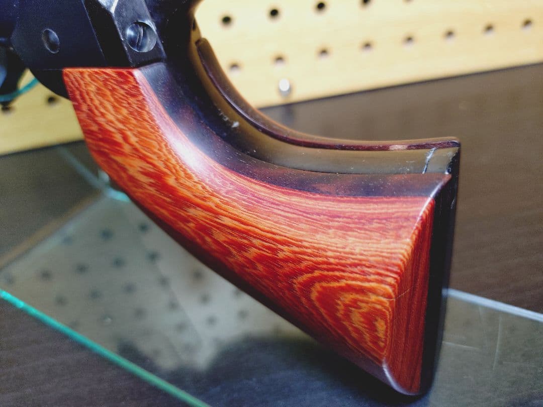 タナカ　コルトSAA　木製グリップ・トリガーガードセット