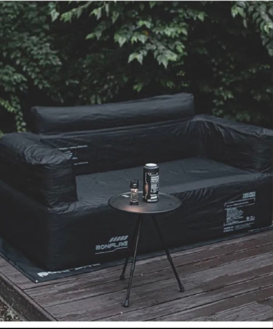 ★BONFLAG★AIR SOFA★エアソファ★ボンフラッグ★黒★ブラック★2人