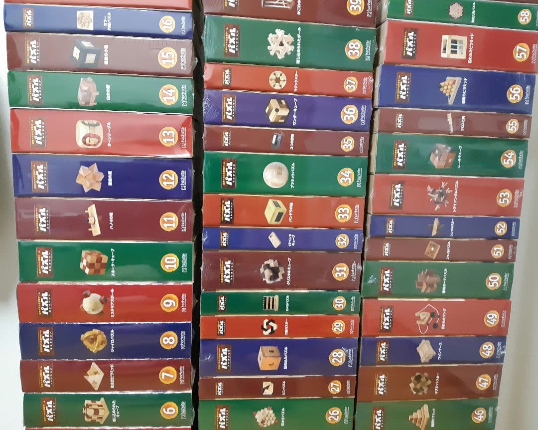 hachette アシェット　パズルコレクション　60個　セット