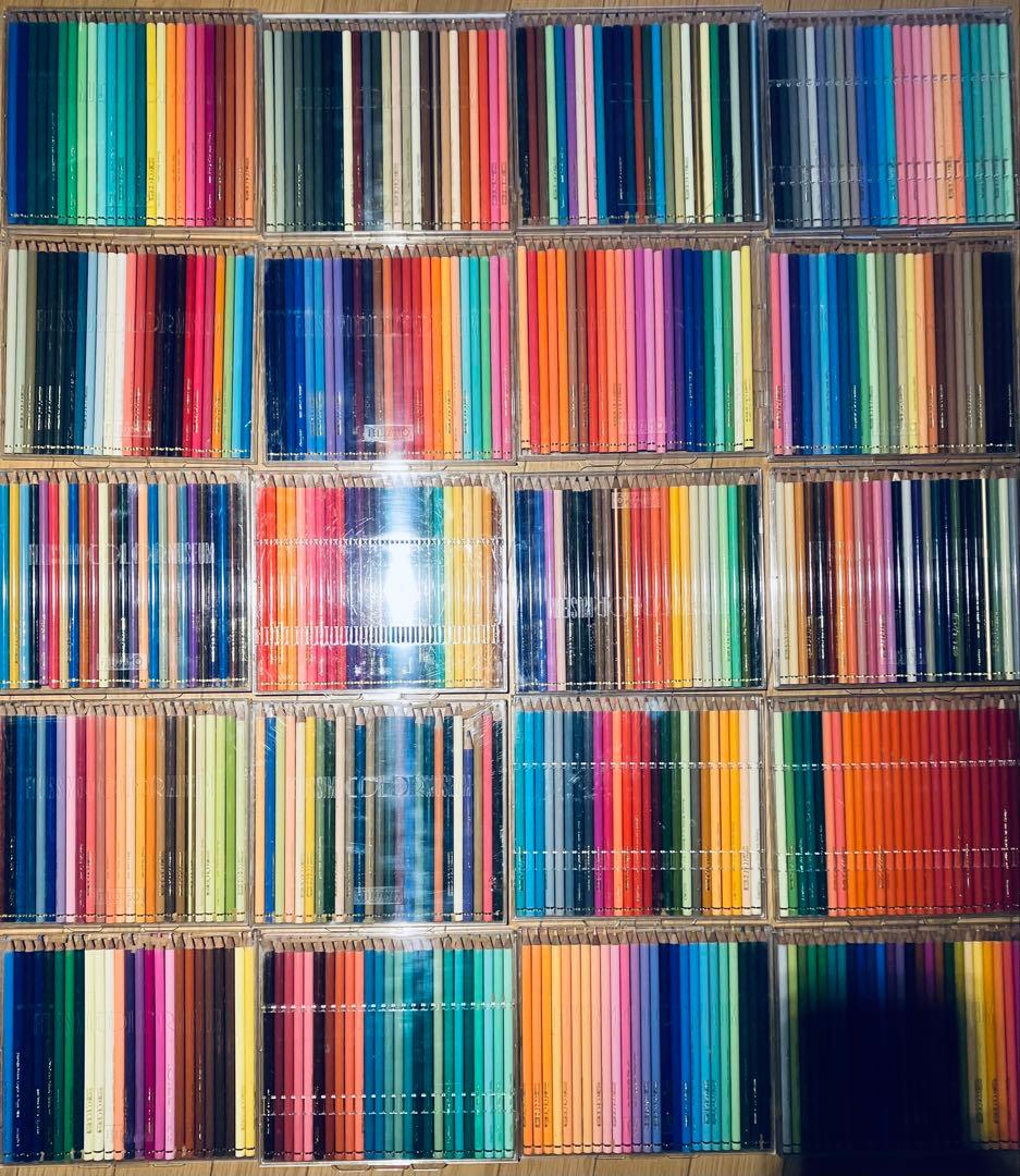 【月末SALE】フェリシモ500色☆色鉛筆☆珍しい英名☆