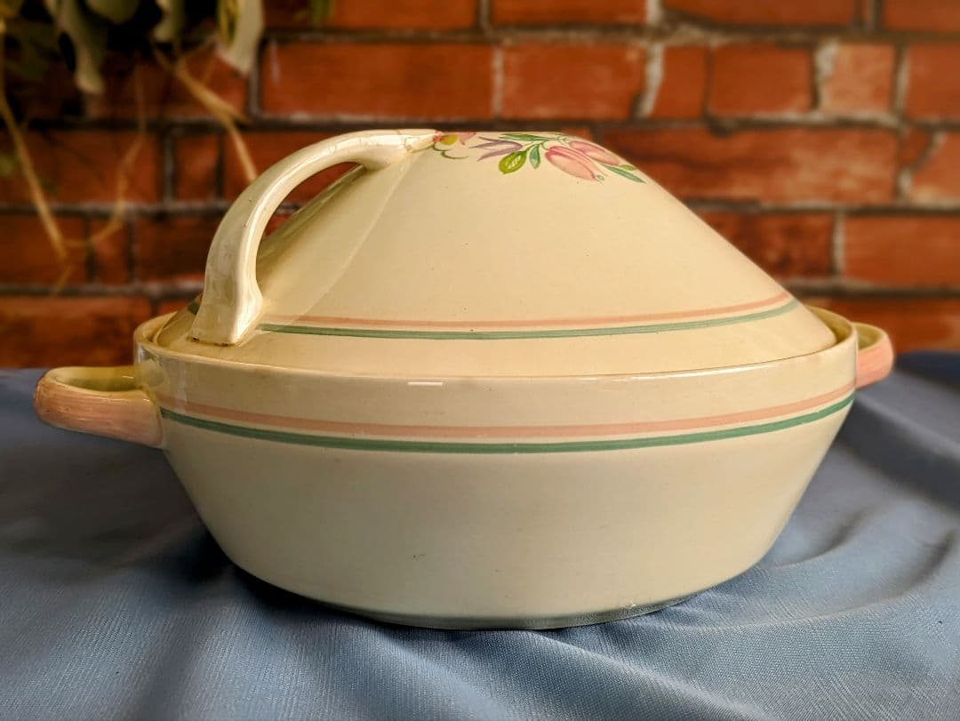 イギリス アンティーク スージークーパー ドレスデンスプレー チュリーン