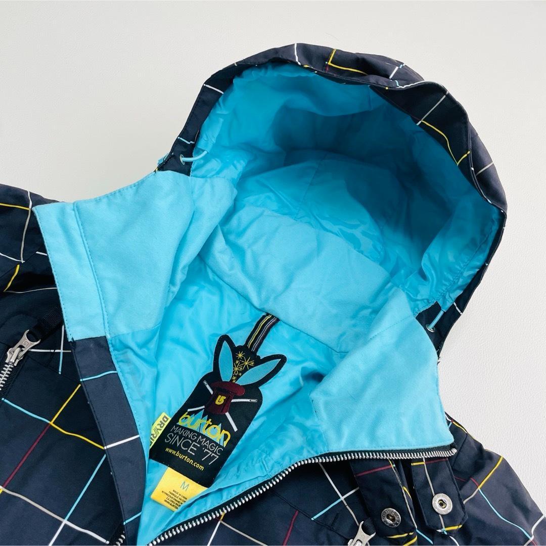 6729 バートン　上下セット　スノボ　ジャケット　チェック　パンツ　レディース