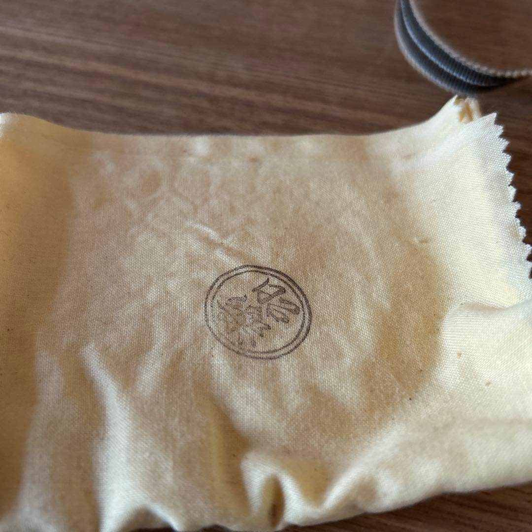 佐々木昭楽　楽焼窯　長次郎写風折　筒茶碗　茶道具