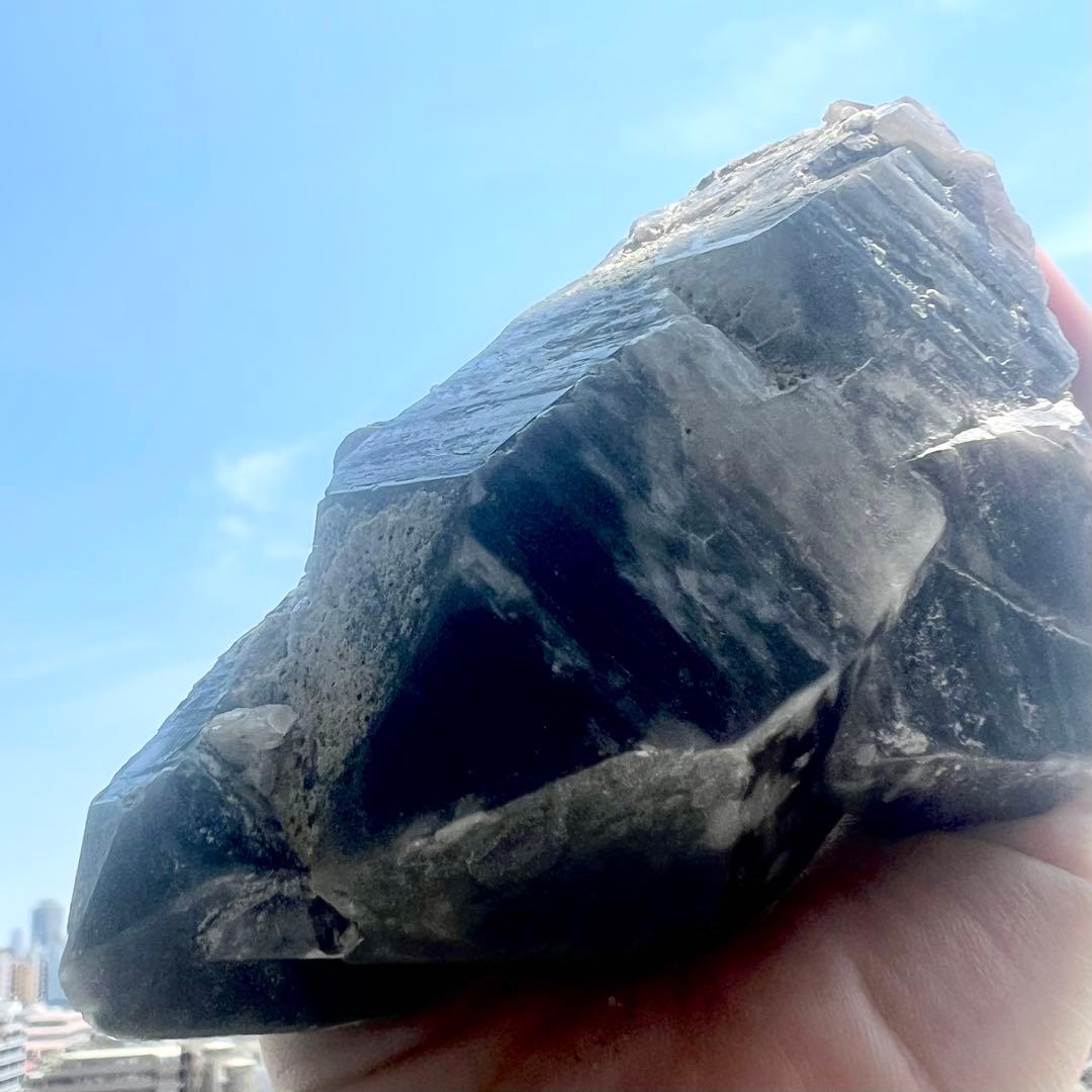 最終価格✨美✨希少✨AAAAAチベット産 ドリームコート モリオン 叡智の黒神殿