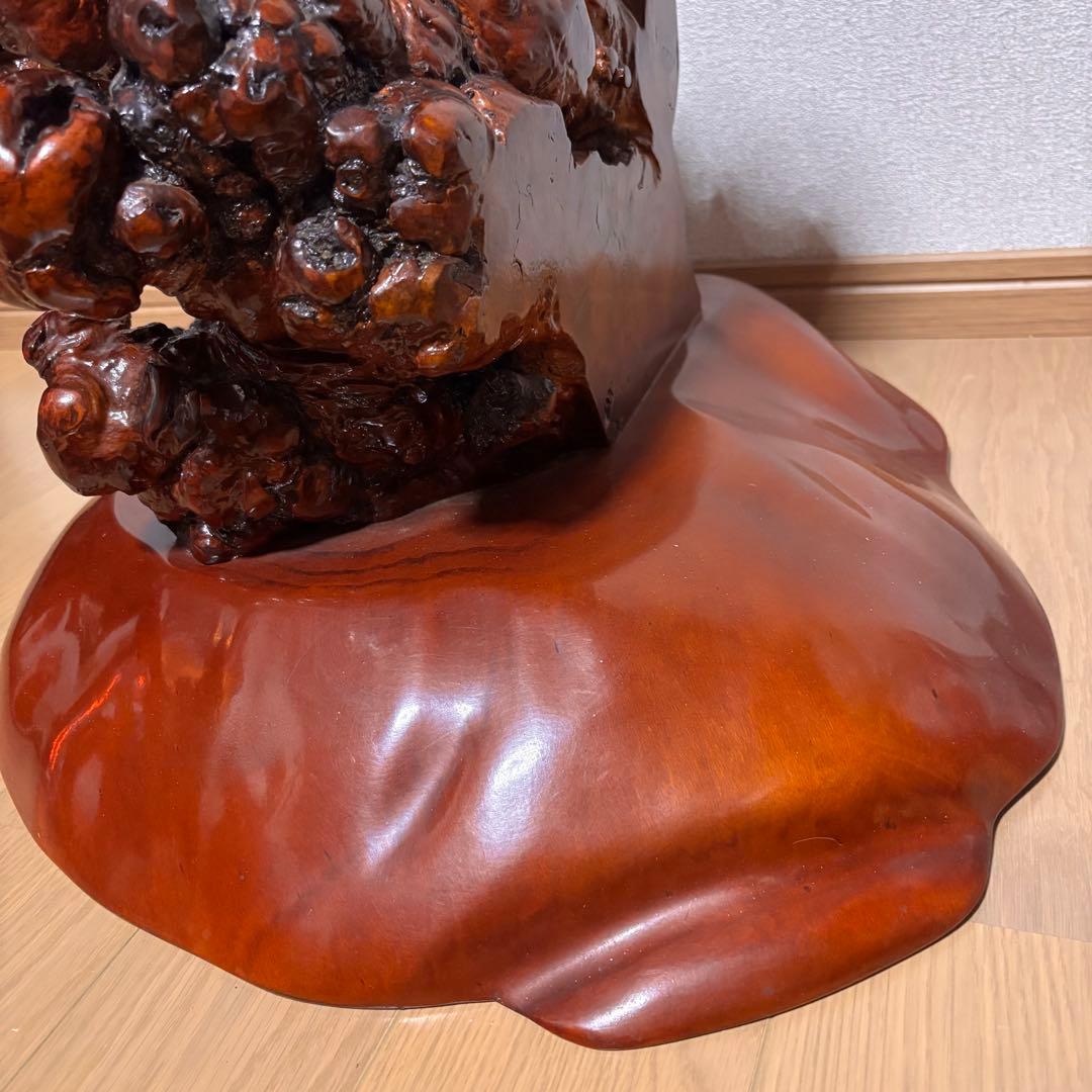 木の瘤　オブジェ　置物　天然木　自然木　木瘤　レア物　異形　インテリア　和風