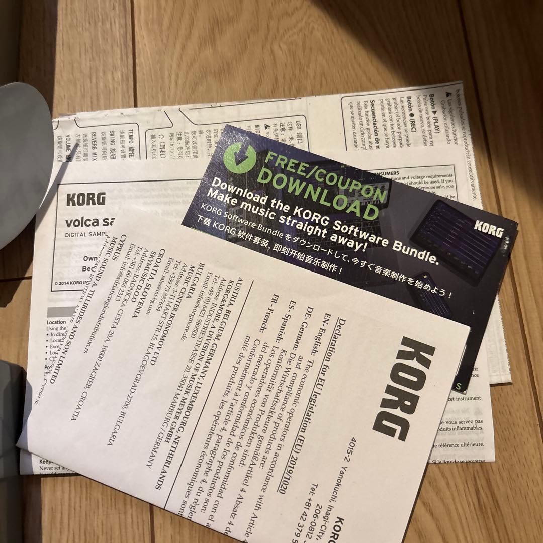 【美品】korg volca sample2